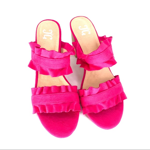 Journee collection Shoes - Journee Collection Women's Channing Pink Sandal